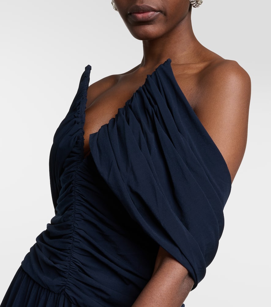 Off-shoulder midi dress