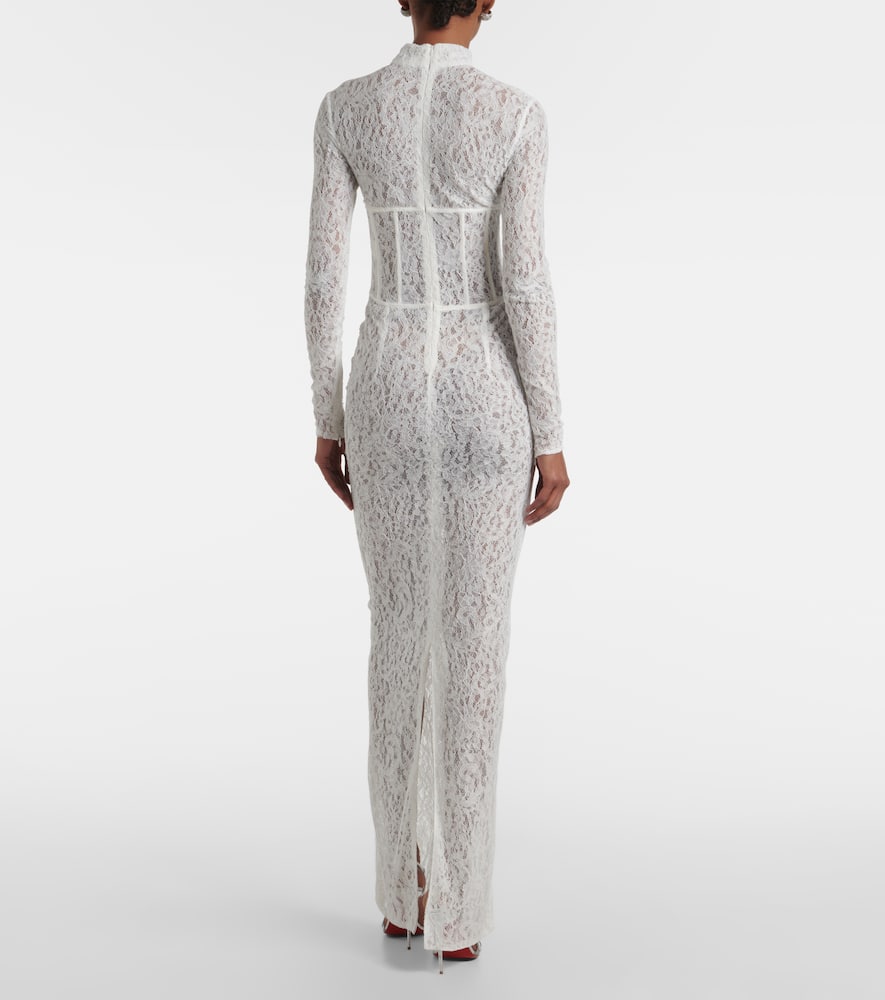 Isadora lace corset gown