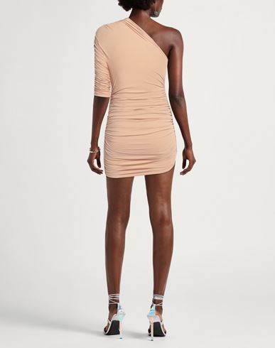 Atlein Woman Mini dress Camel Size 2 Polyamide, Elastane