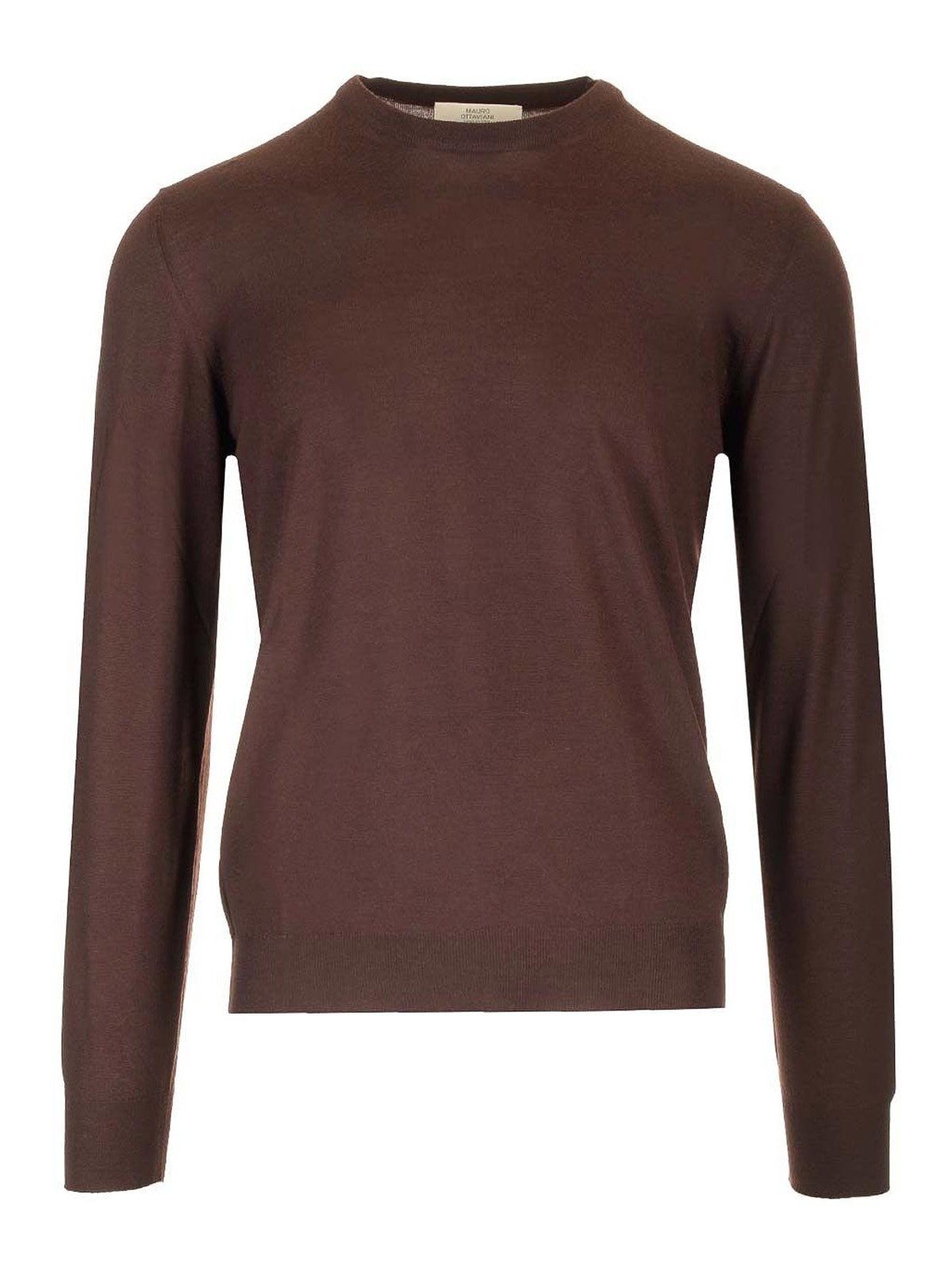 Crewneck Sweater In Wish Wool