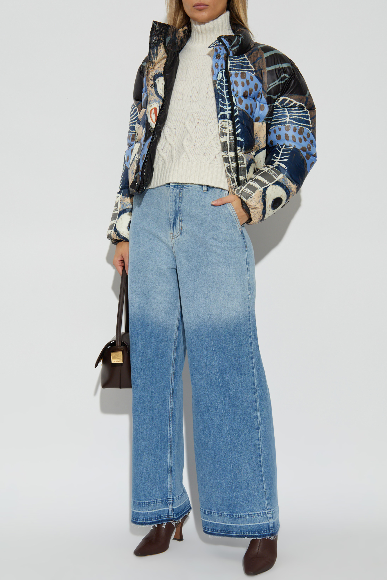 "Lecube" Trousers, Women's, Blue