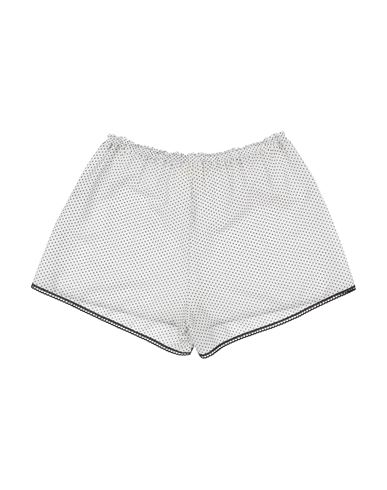 Kid Girl Shorts & Bermuda Shorts White Size 16 Cotton, Polyester, Elastane