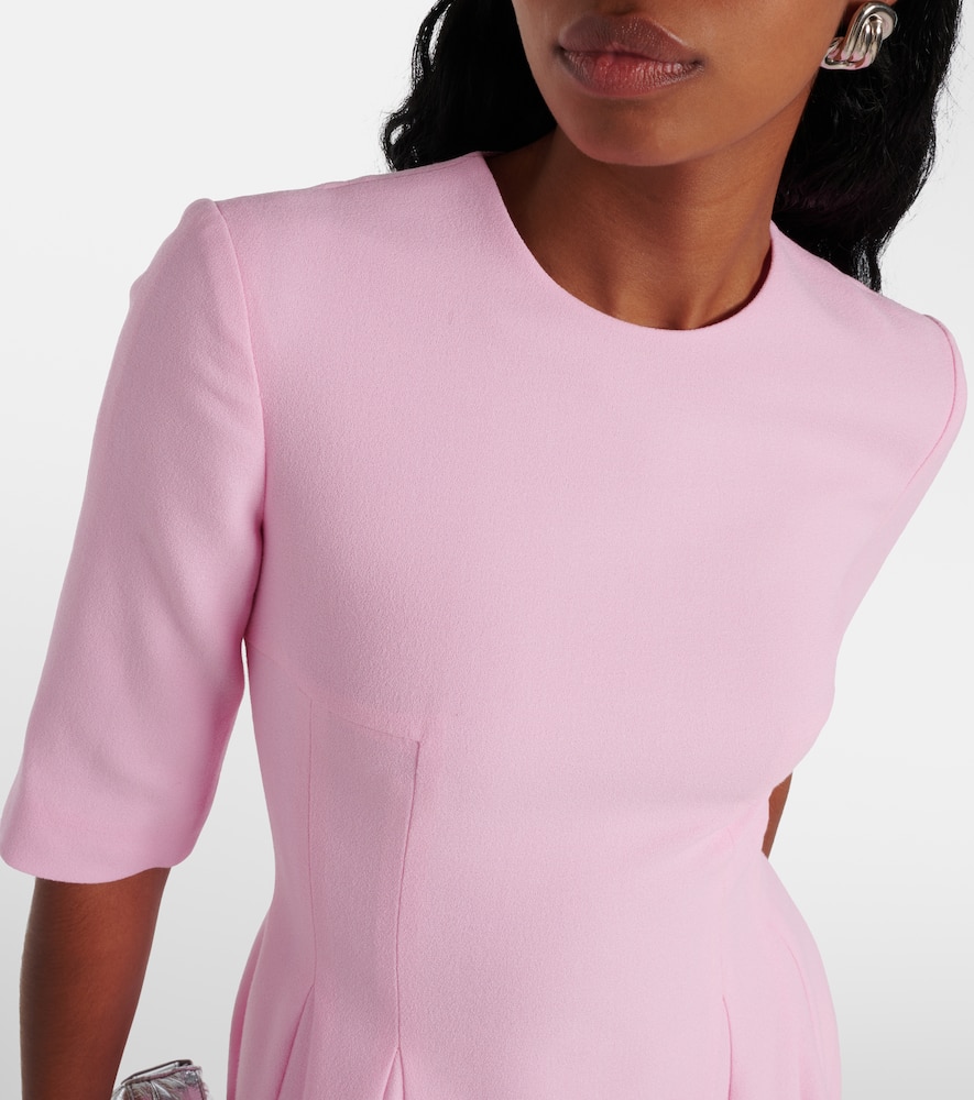 Georgie wool midi dress