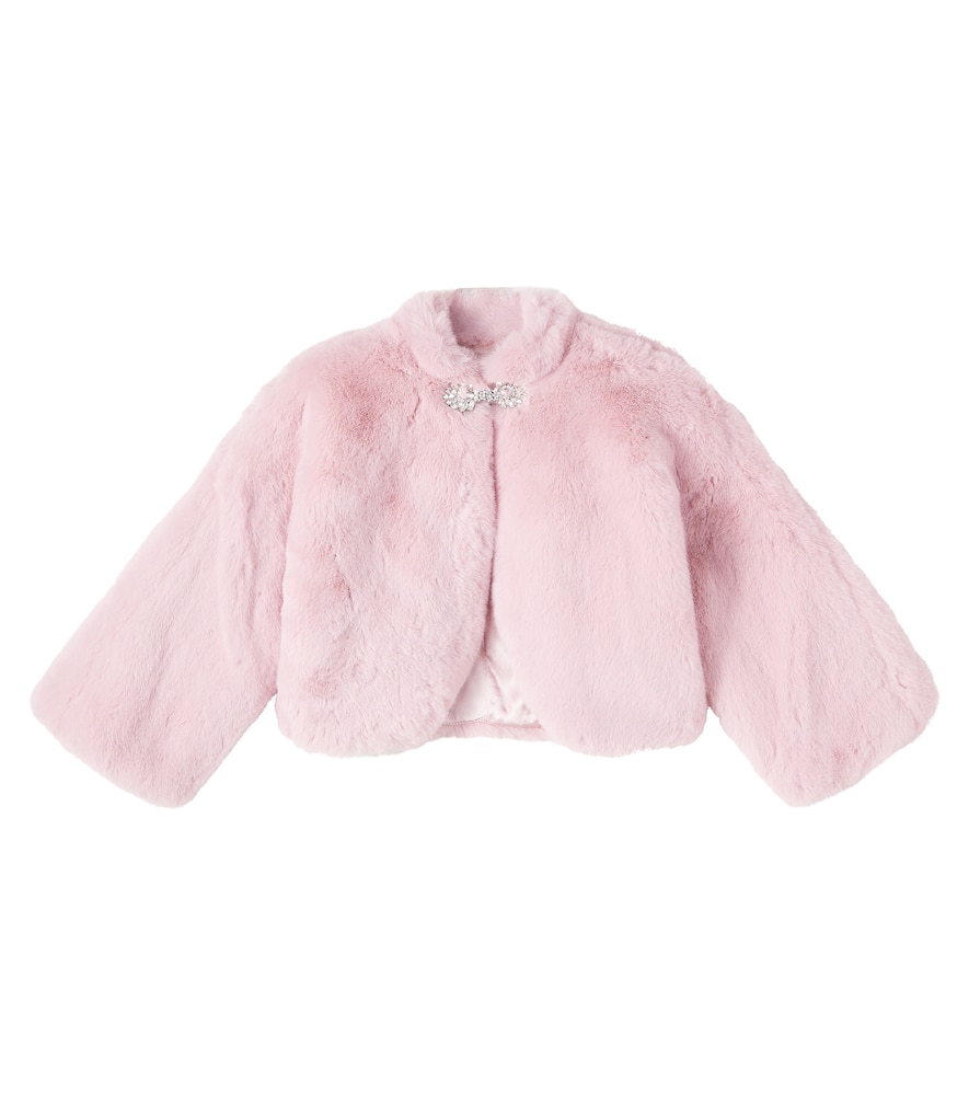 Baby Promenade faux fur jacket