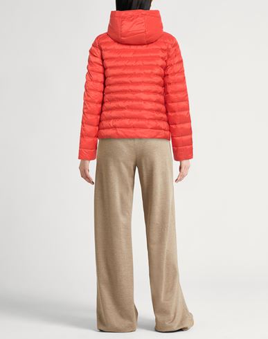 Peuterey Woman Puffer Orange Size 4 Polyester