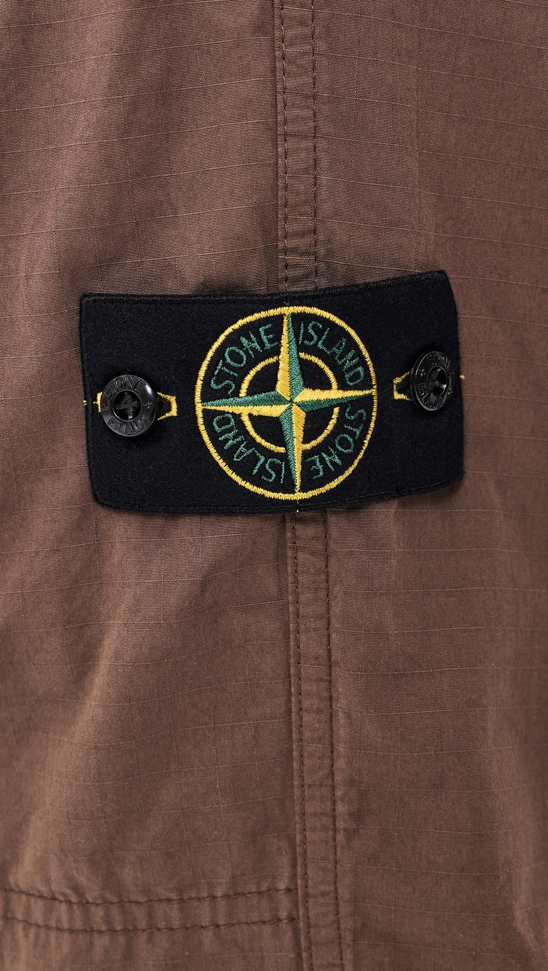 Ripstop Cotton Nylon Cargo Pants Umber