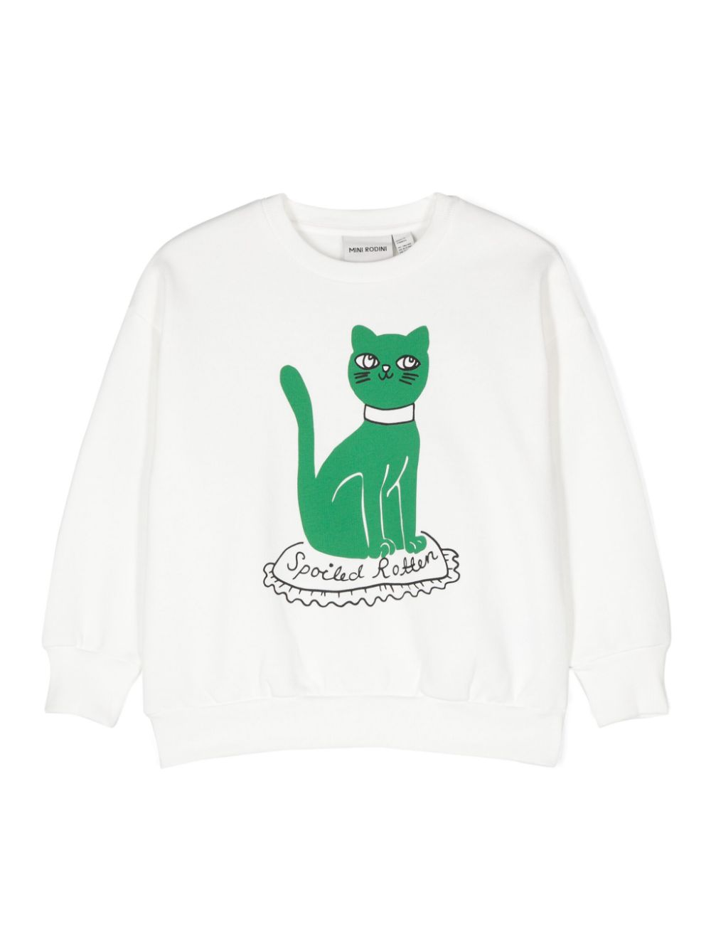 Cat sweatshirt - White