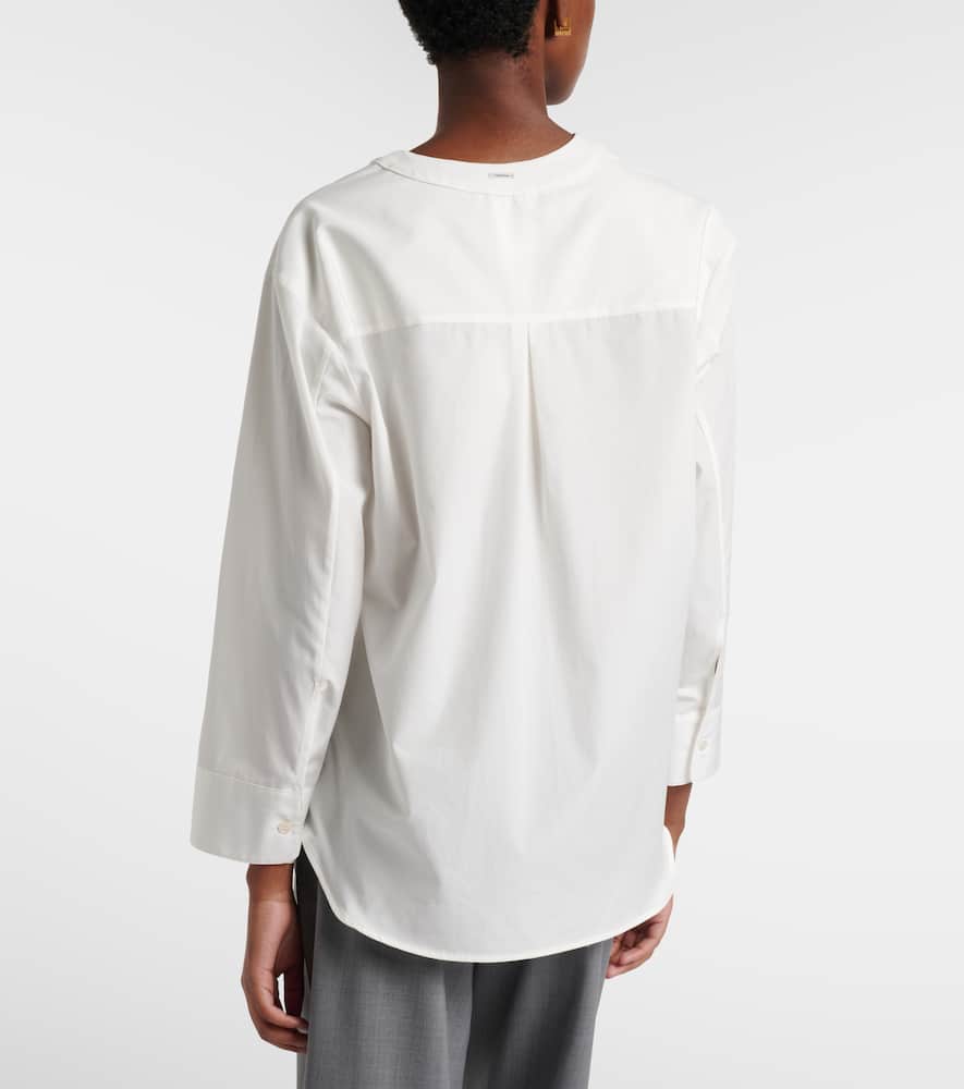 Chicca cotton poplin shirt