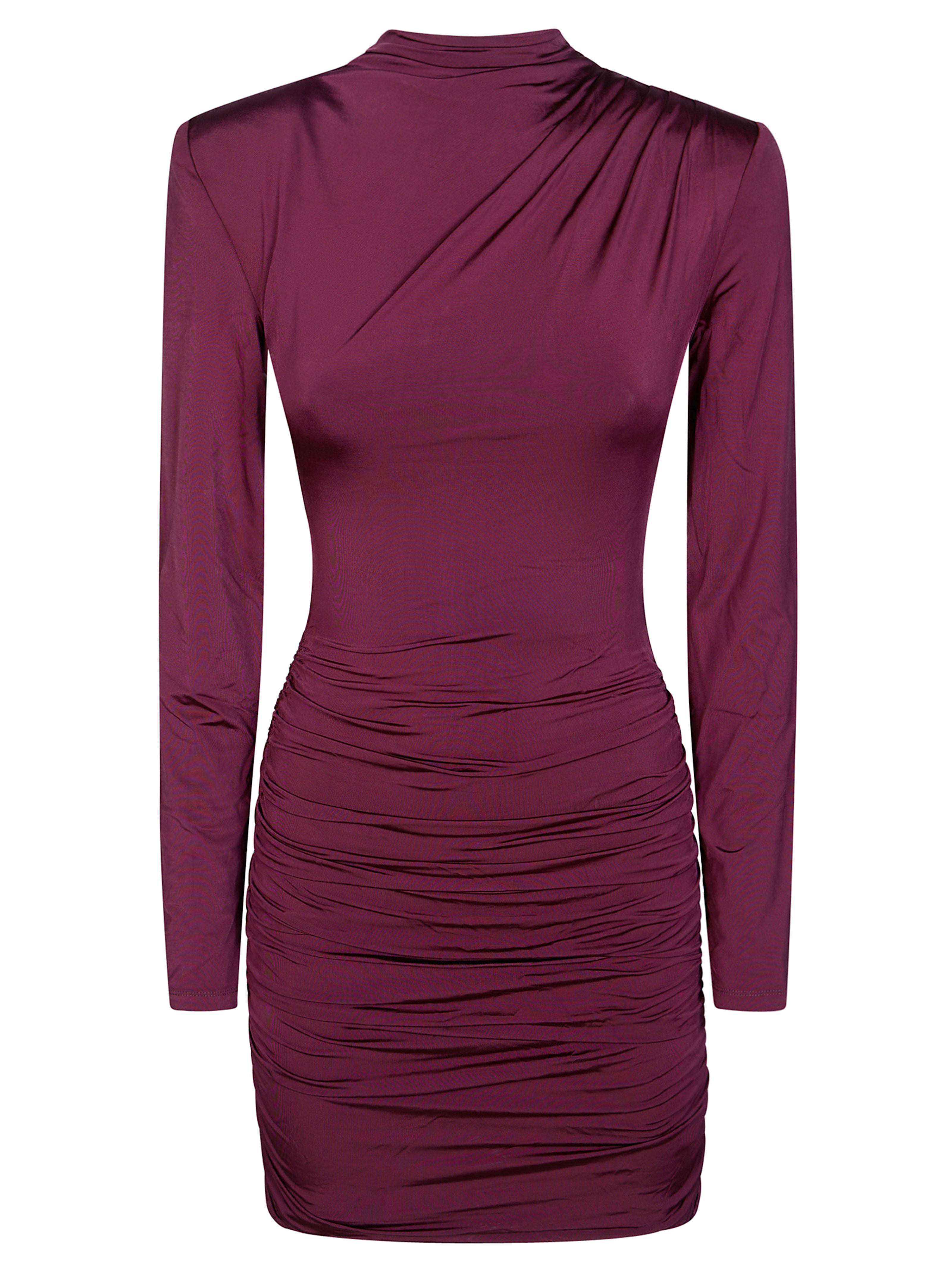 Chic Draped Mini Dress
