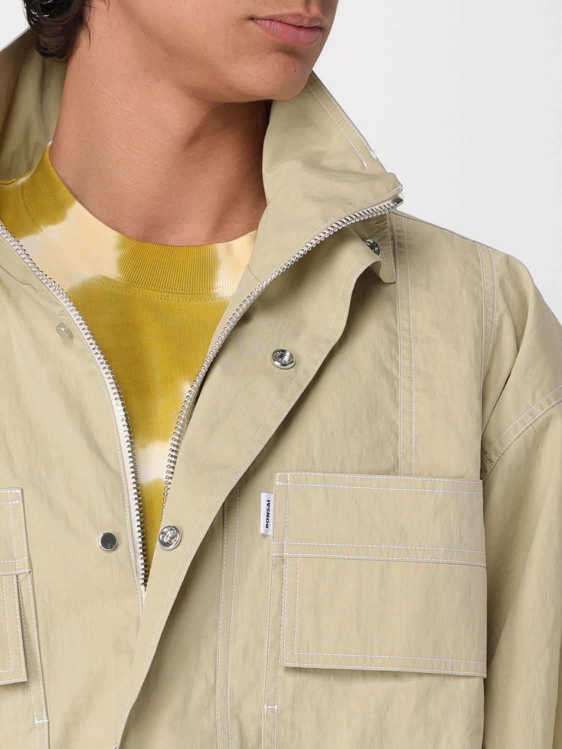 Jacket Men color Cream