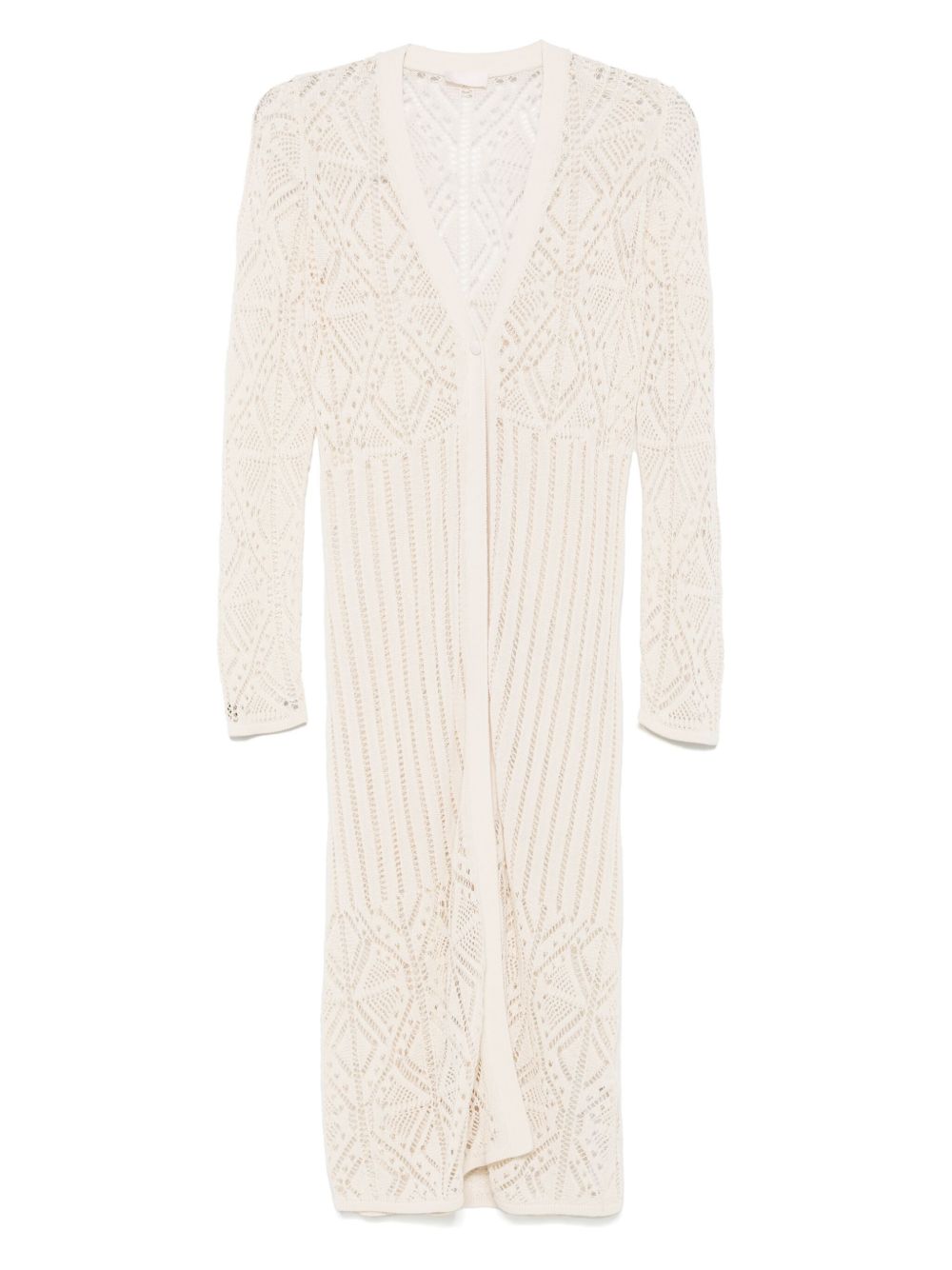 LIU JO openwork cardigan - Black