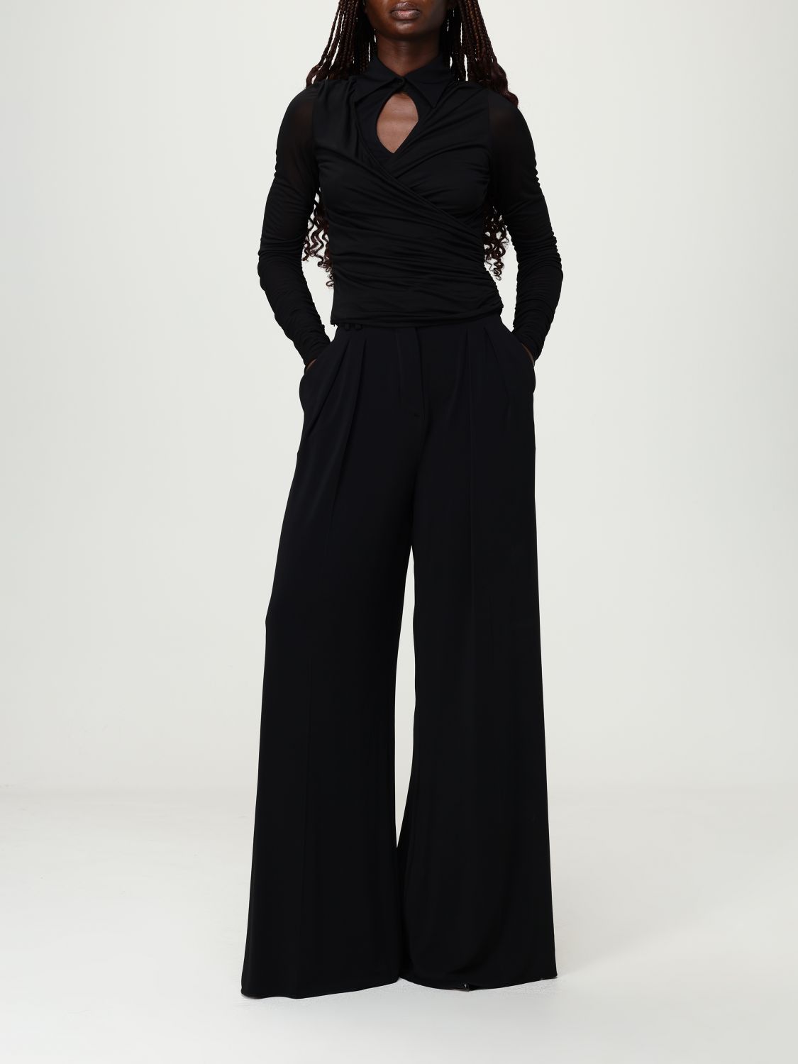 Pants Woman color Black