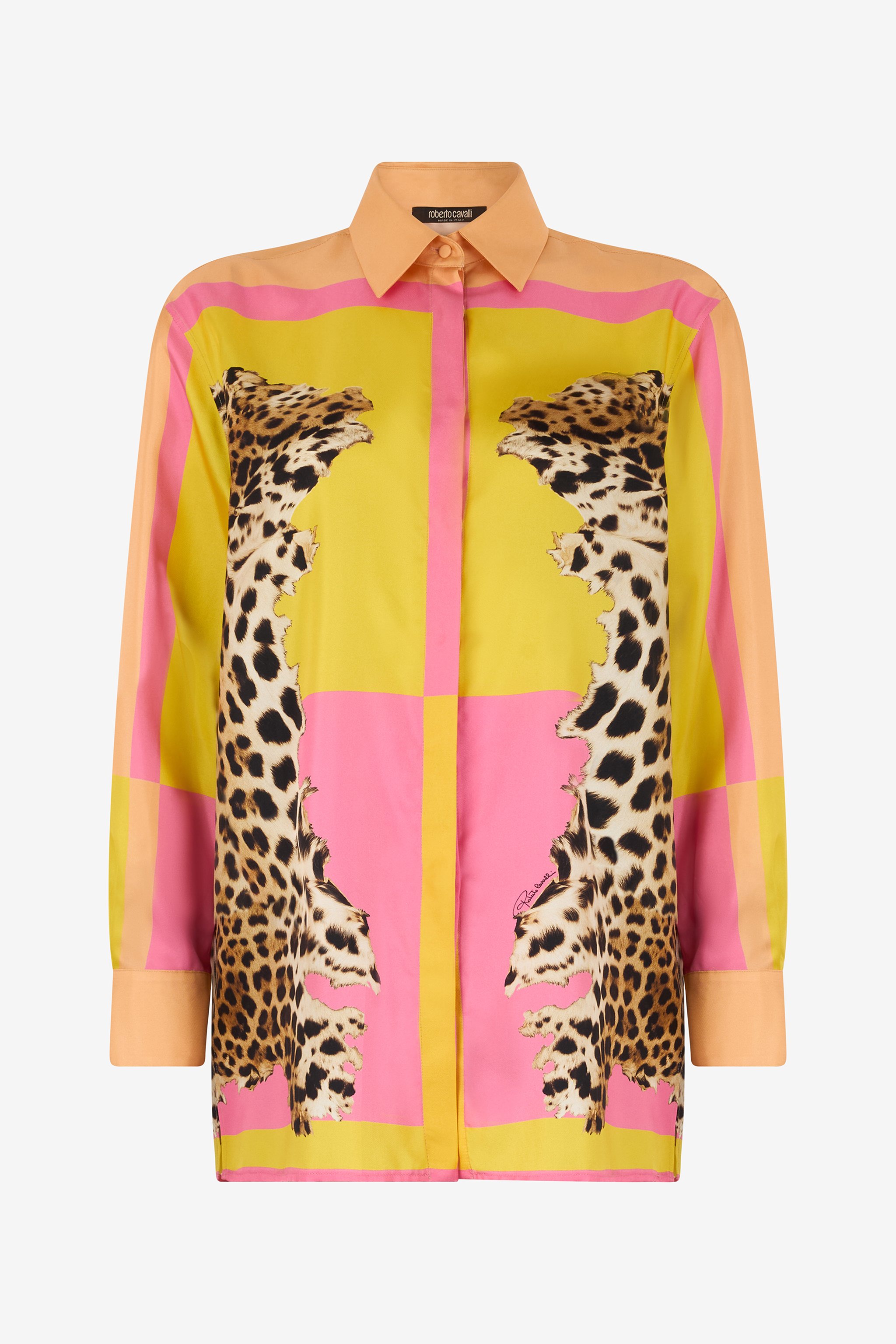 Silk Shirt With Pop Horse Print