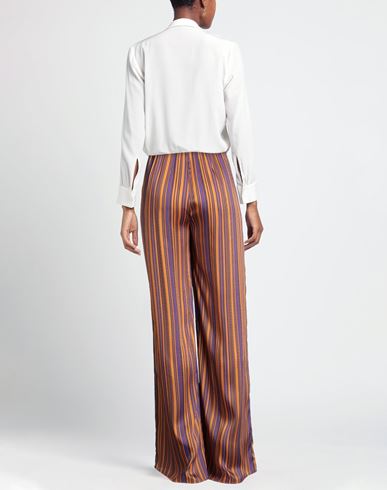 Woman Pants Orange Size 6 Polyester