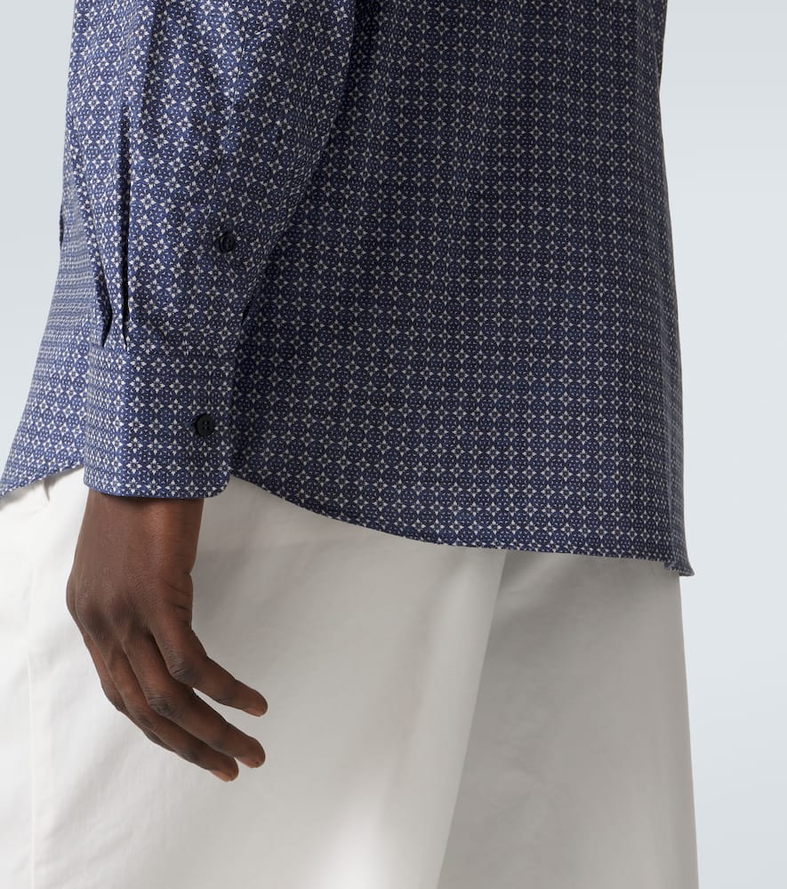 Printed cotton shirt