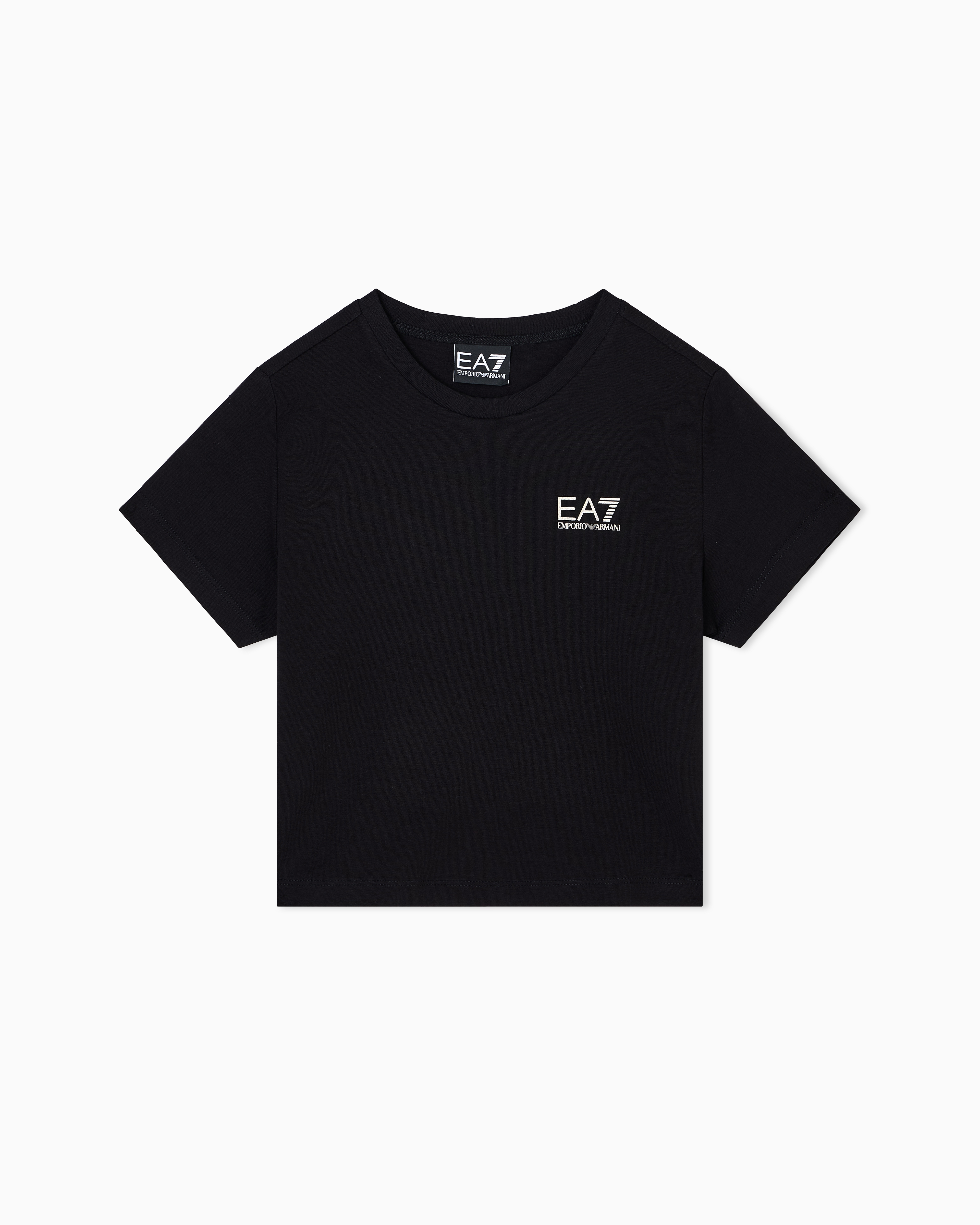 Core Identity Girl stretch-cotton crew-neck T-shirt