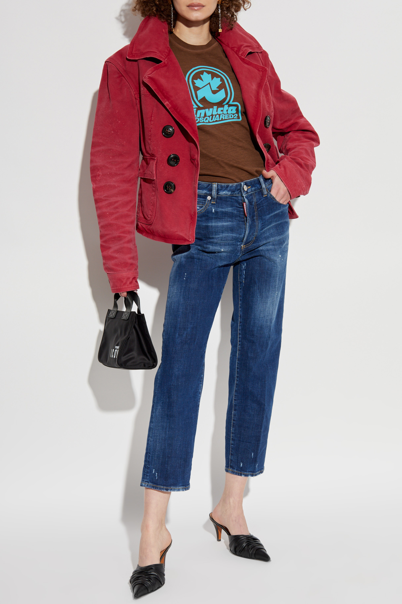 Jeans Boston, Women's, Navy Blue