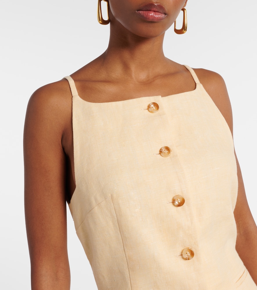 Nancy linen top