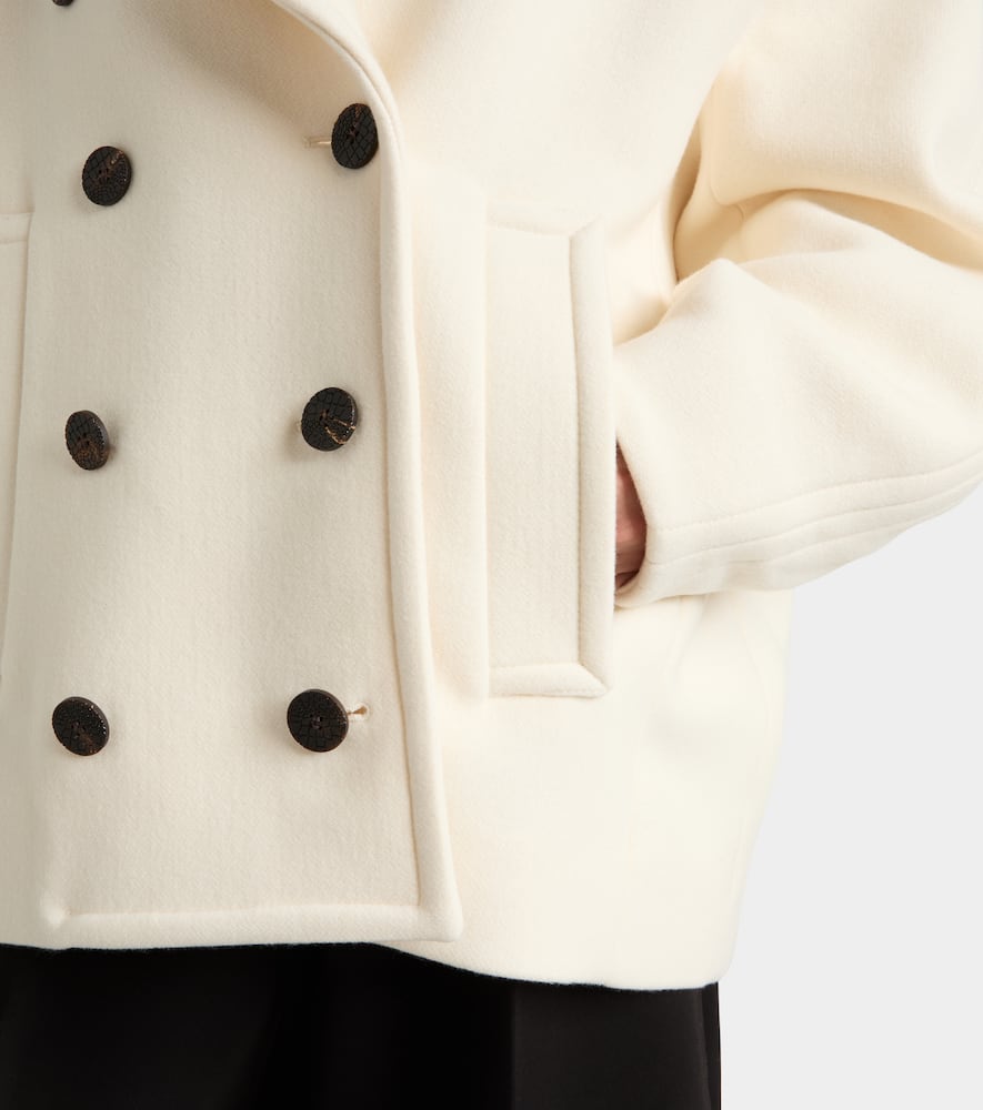 Ovalo virgin wool peacoat
