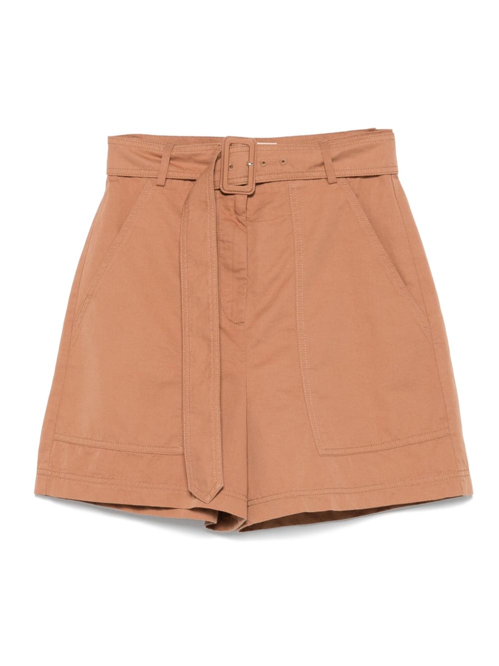 Weekend Max Mara Cirino belted utility shorts - Blue