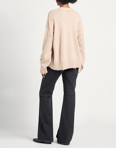 Woman Cardigan Beige Size XS Wool, Polyamide