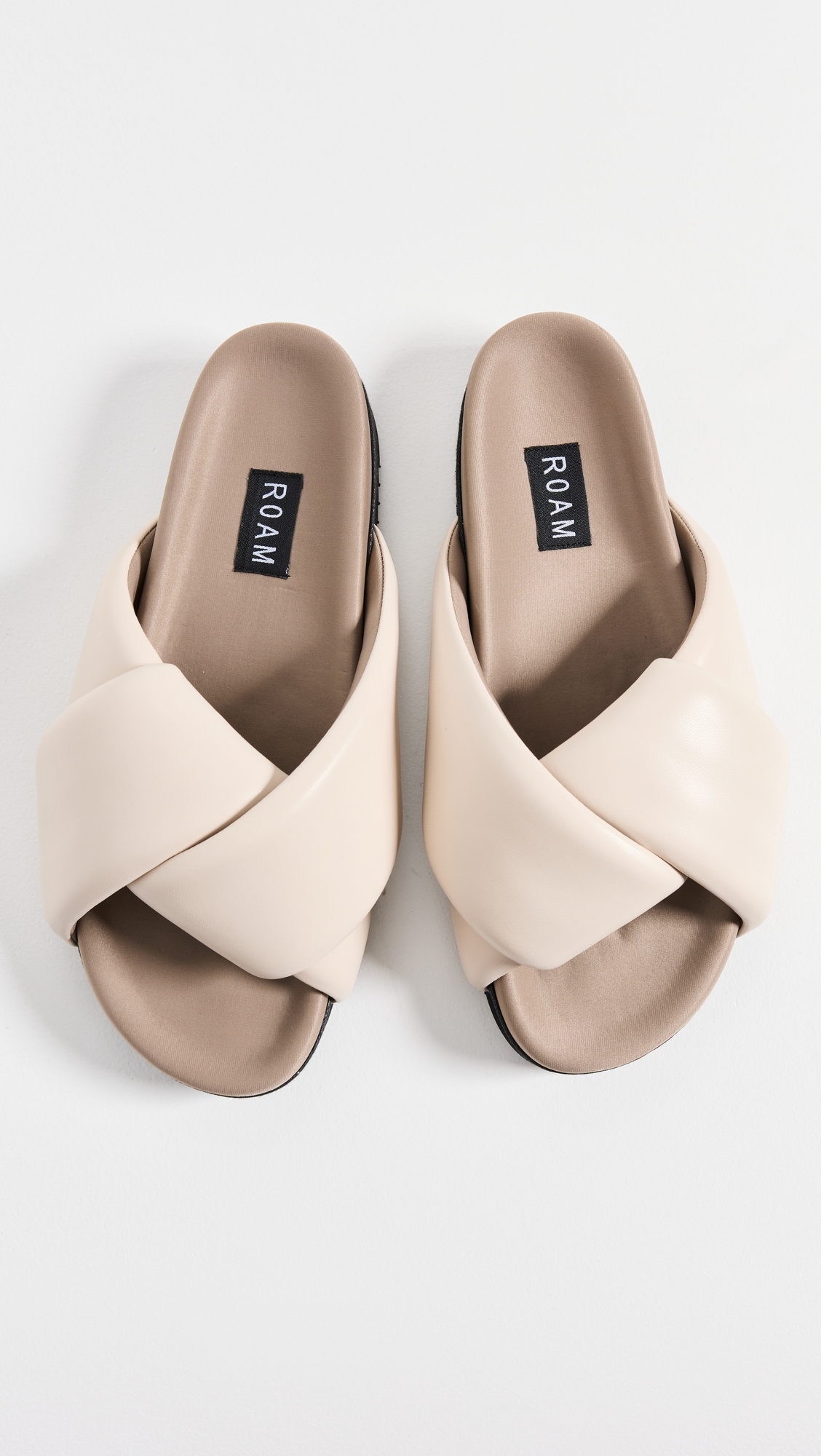 Foldy Puffy Slides Cream