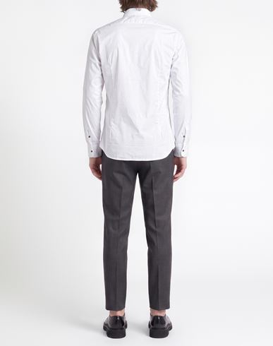 Man Shirt White Size 15 Cotton, Polyamide, Elastane
