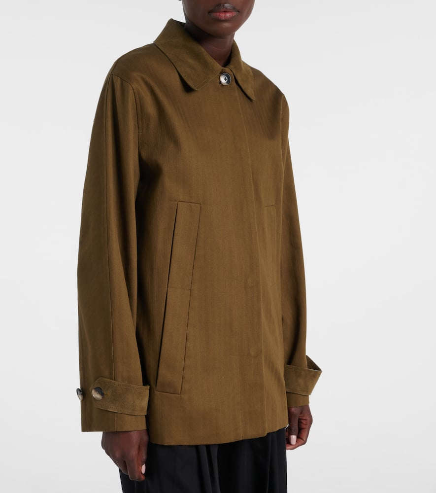 Angela herringbone cotton jacket