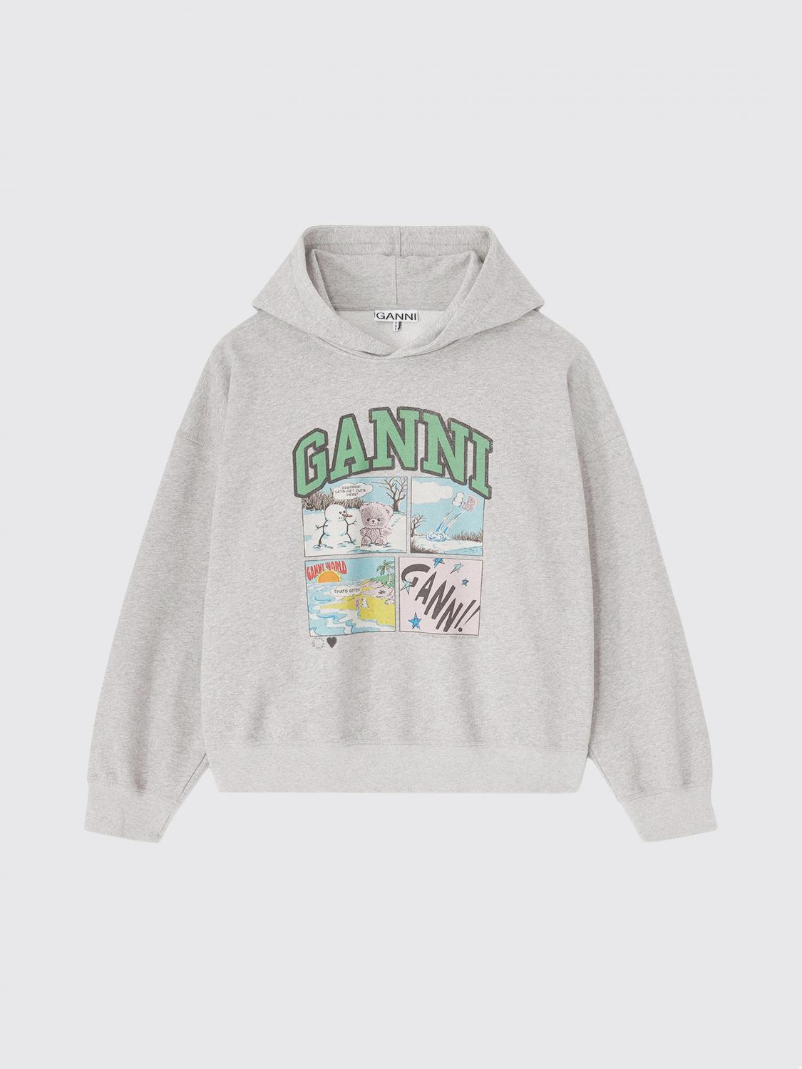 Sweatshirt Woman color Grey
