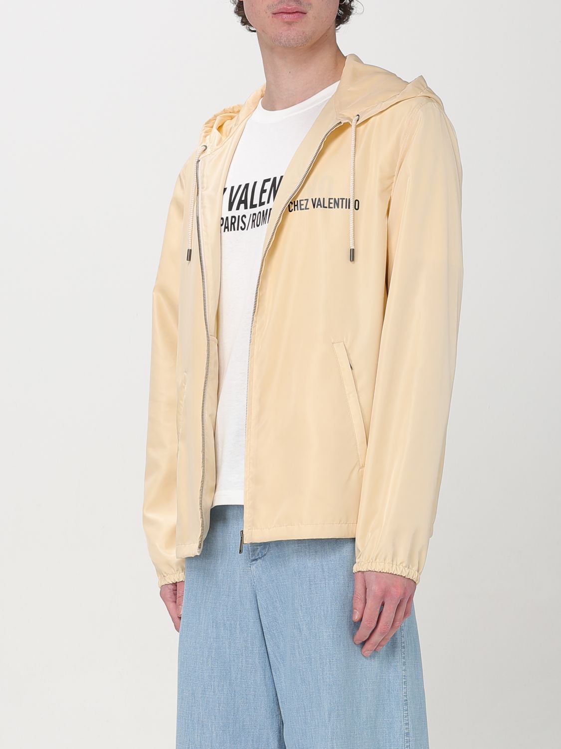 Jacket Men color Yellow Cream