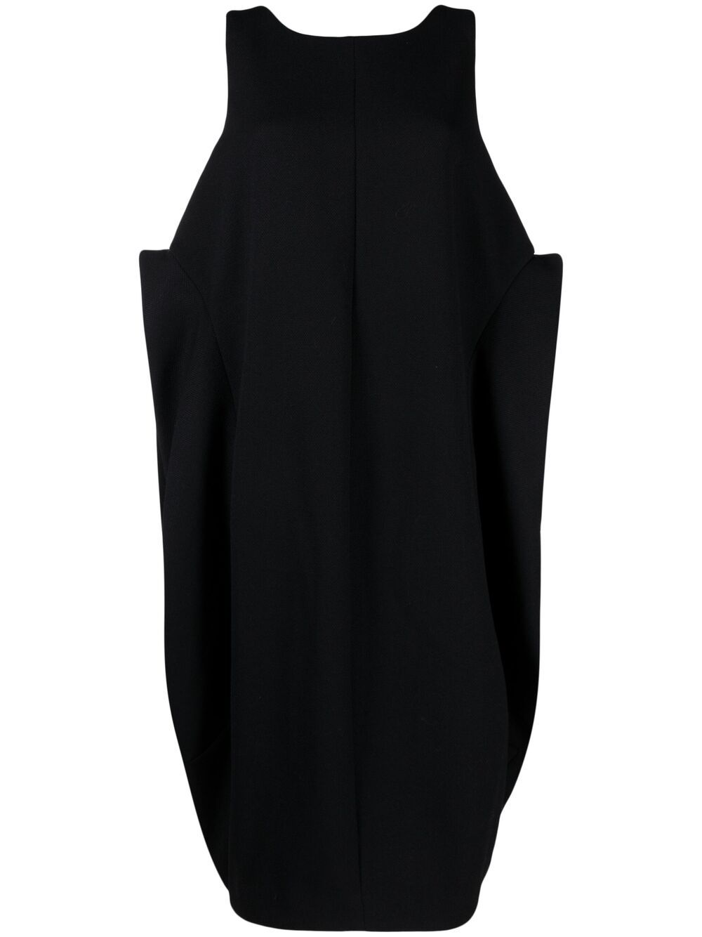 Sleeveless puffball dress - Black