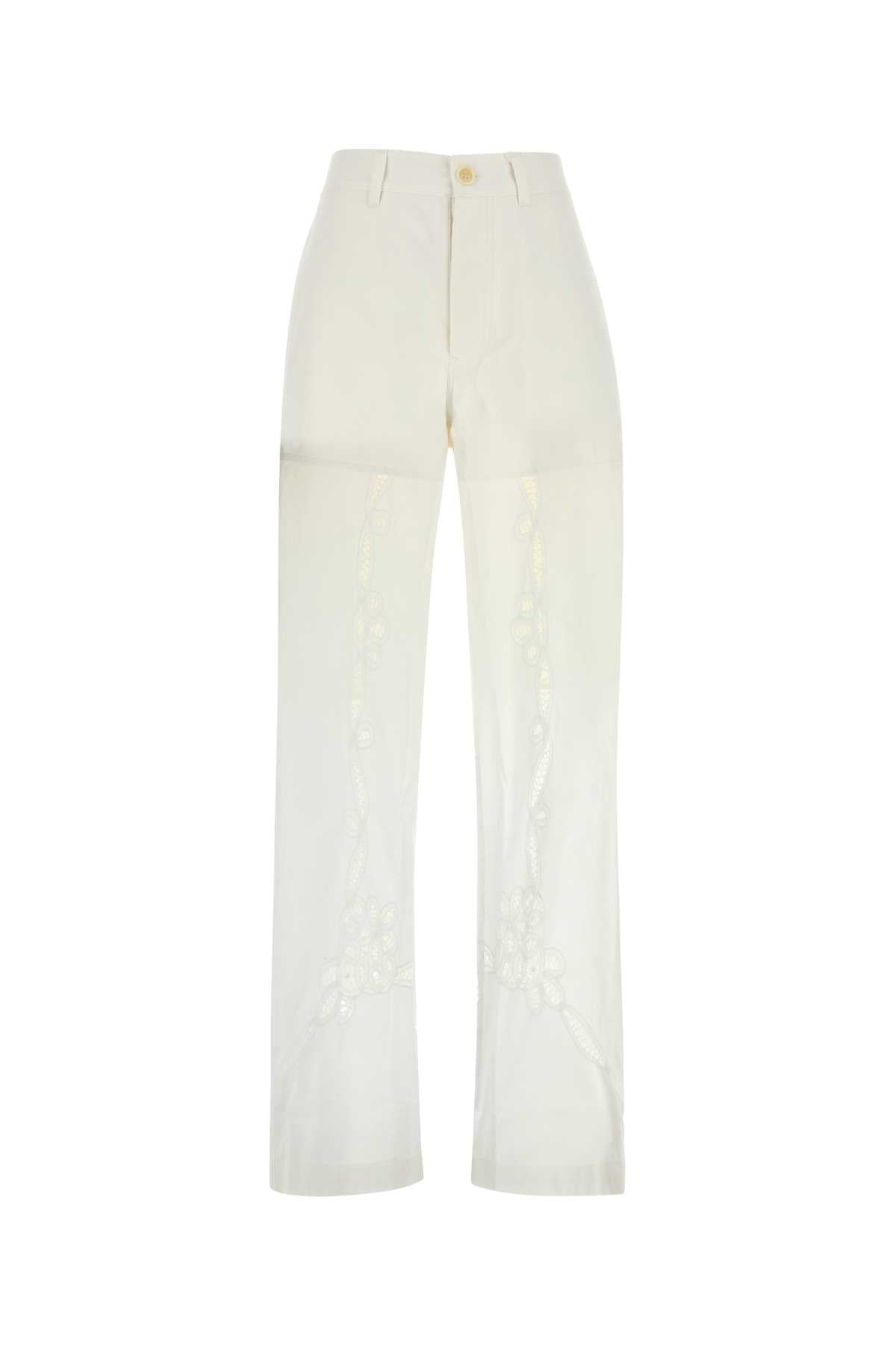 Household Trousers — White