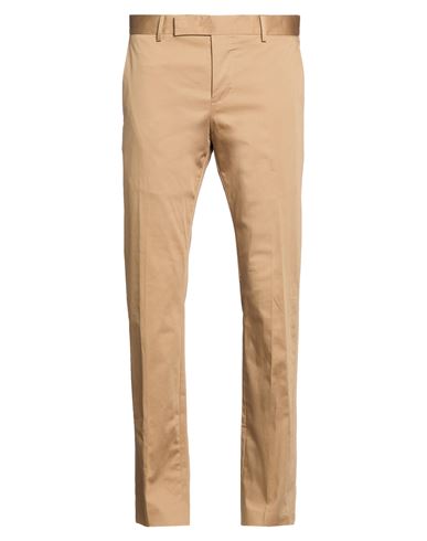 Man Pants Camel Size 30 Cotton, Elastane