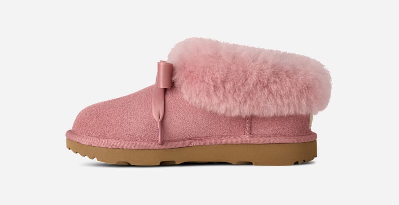 ® Kids' Bailey Slipper Sheepskin in Pink Dawn