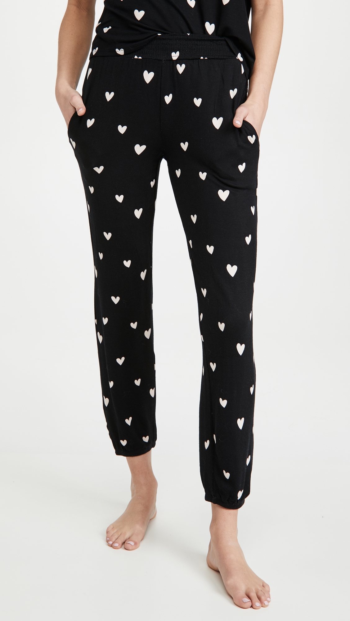 Sun Lover Lounge Set Black Hearts