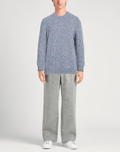 Barba Napoli Man Sweater Sky blue Size 44 Virgin Wool