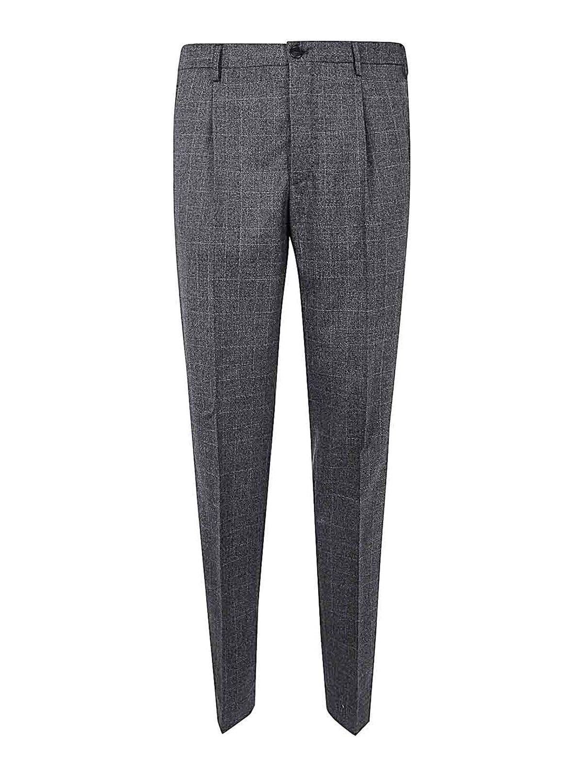Dark Grey Wool Pants
