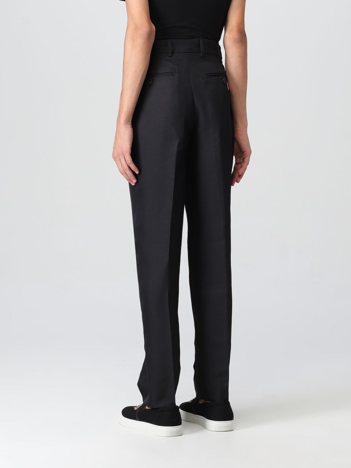 Pants Men color Black