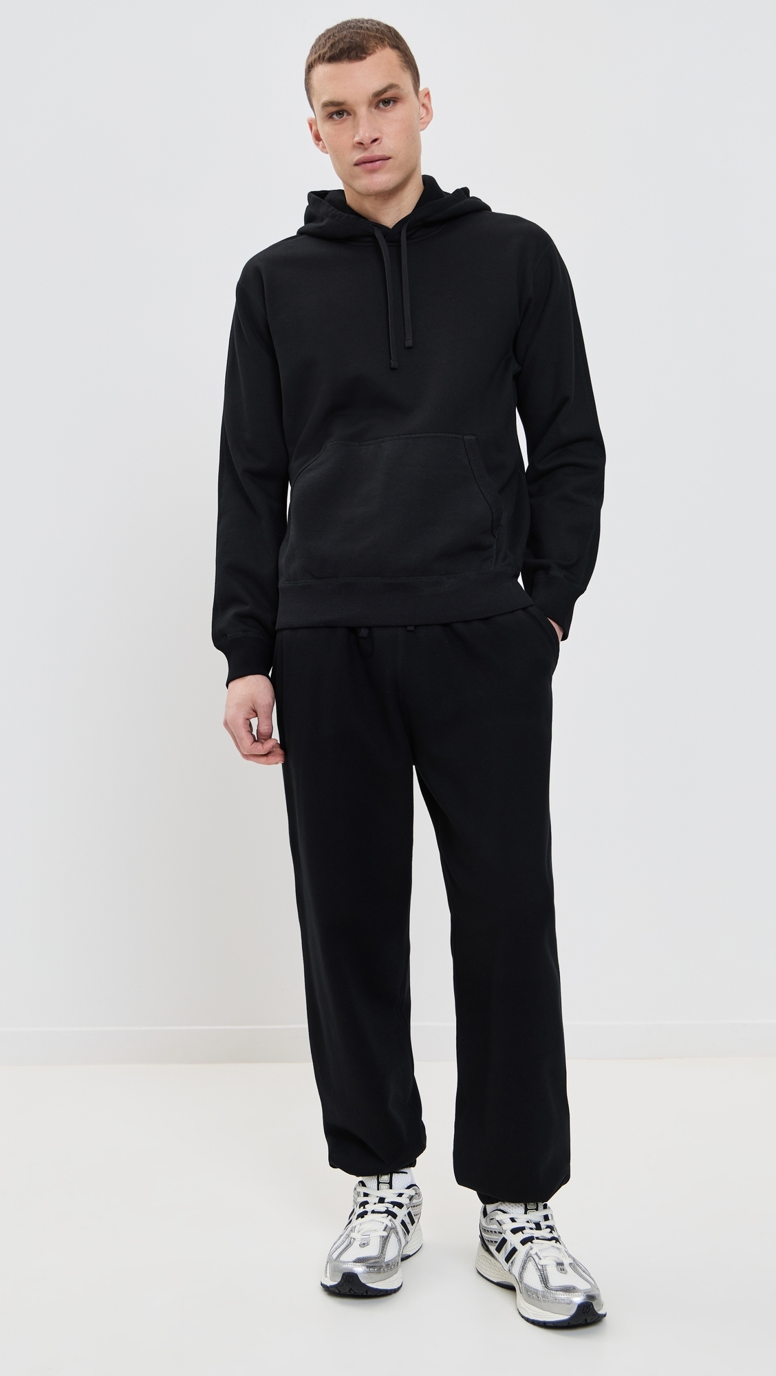 Reigning Champ Mid-Weight Terry Standard Hoodie Black