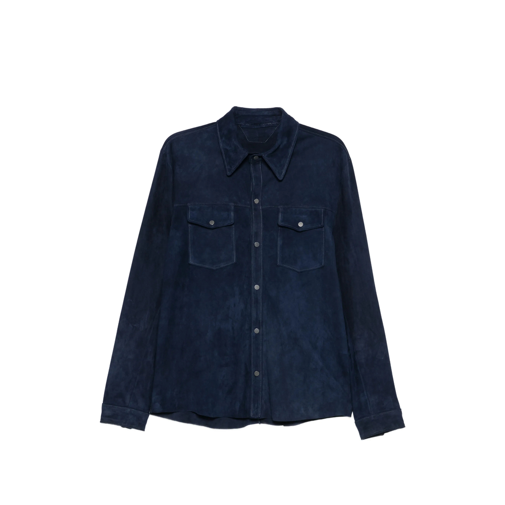 Suede Shirt Jacket