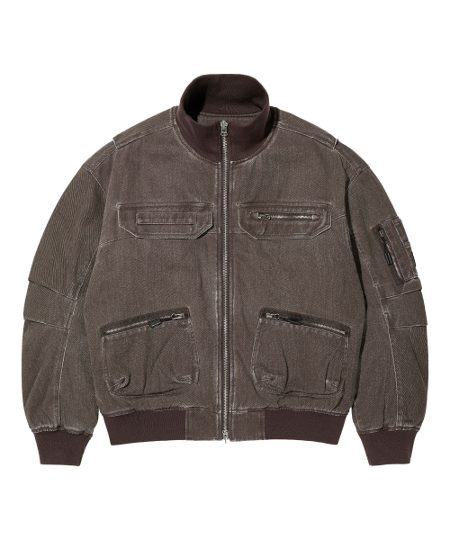 LM WASHED COTTON TANKER JACKET