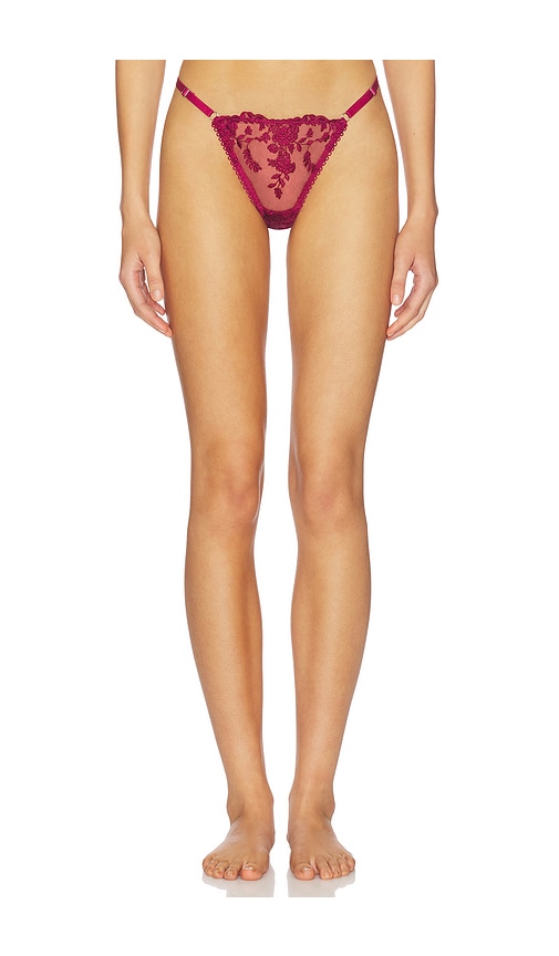 KAT THE LABEL Nicolette Thong in Red. - M also in L, S