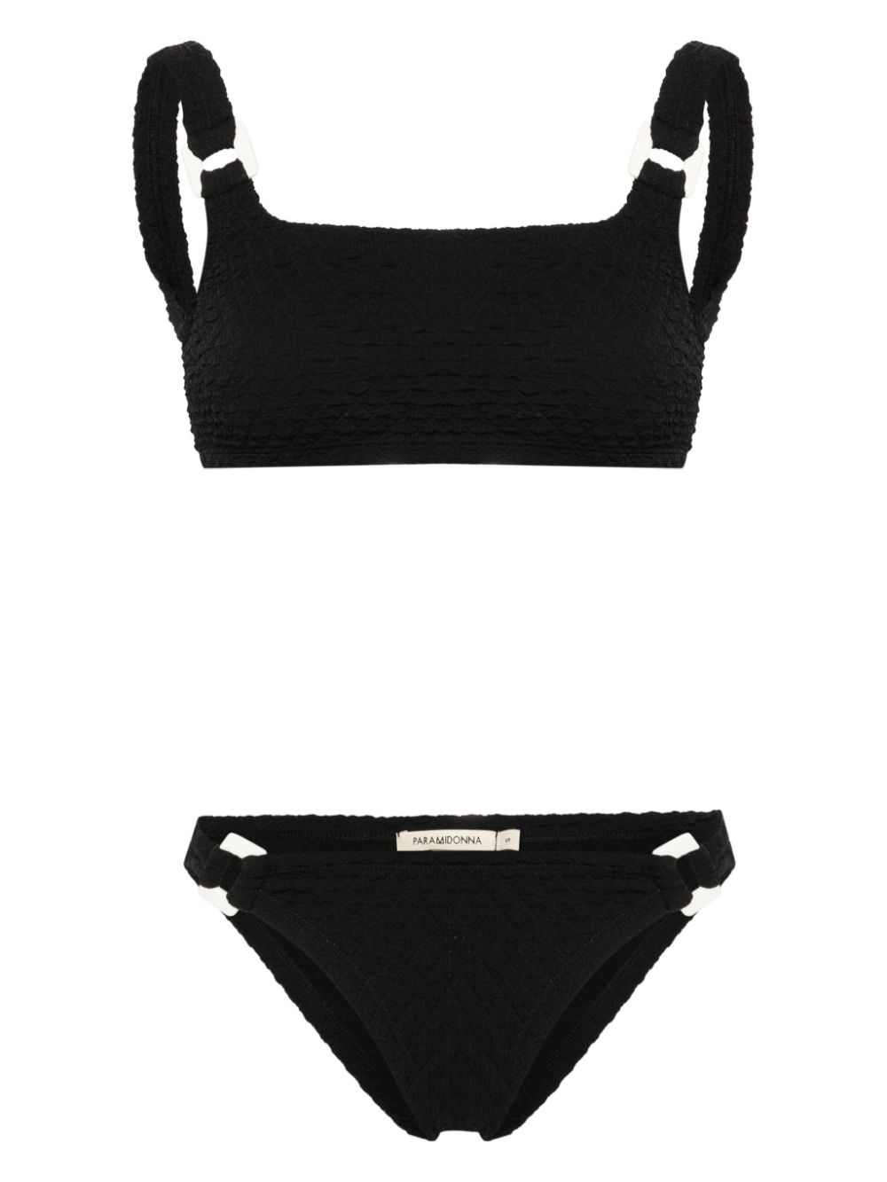 Stella Bubble bikini set - Black