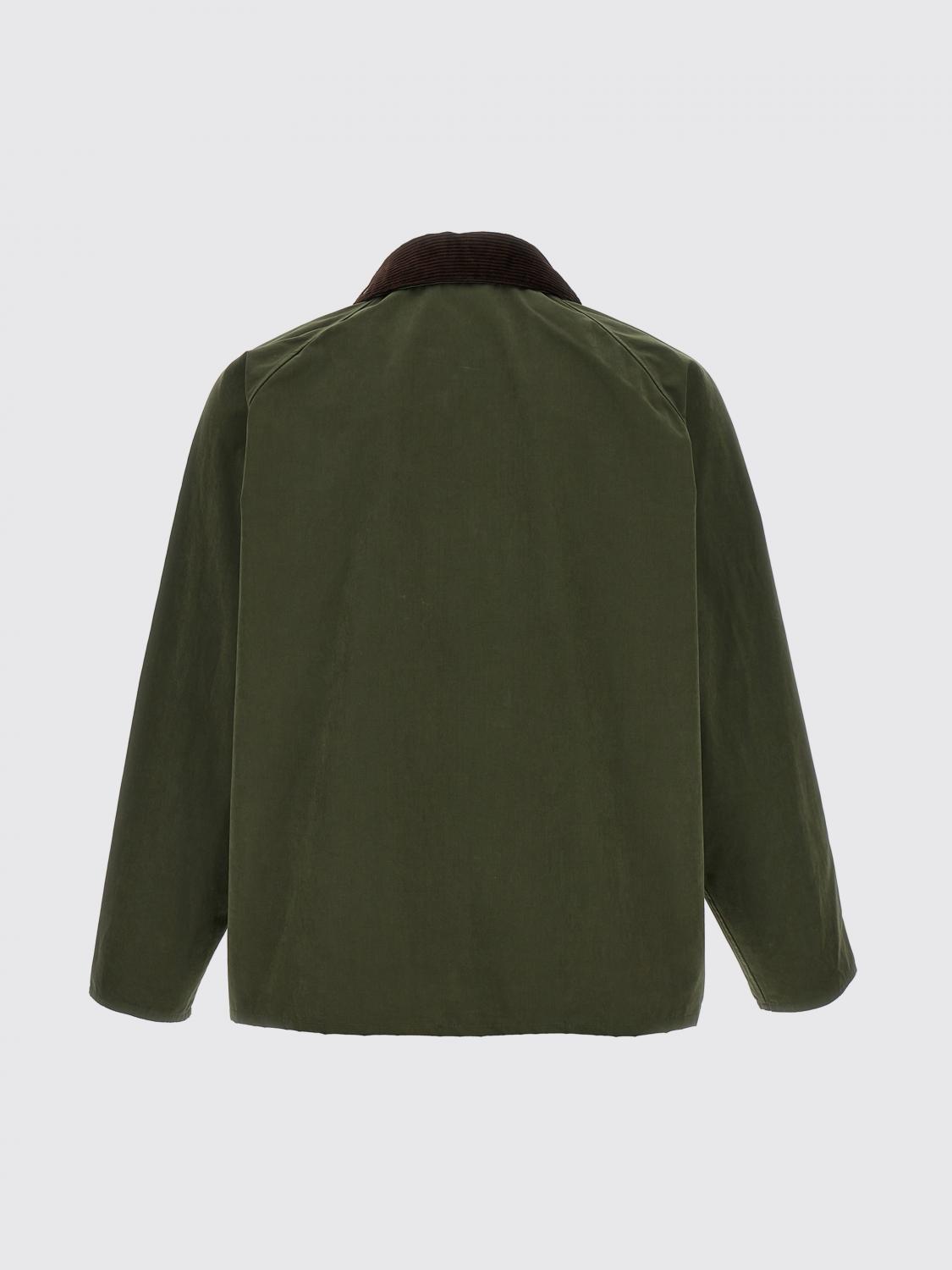 Gabardine press-stud jacket - Neutrals