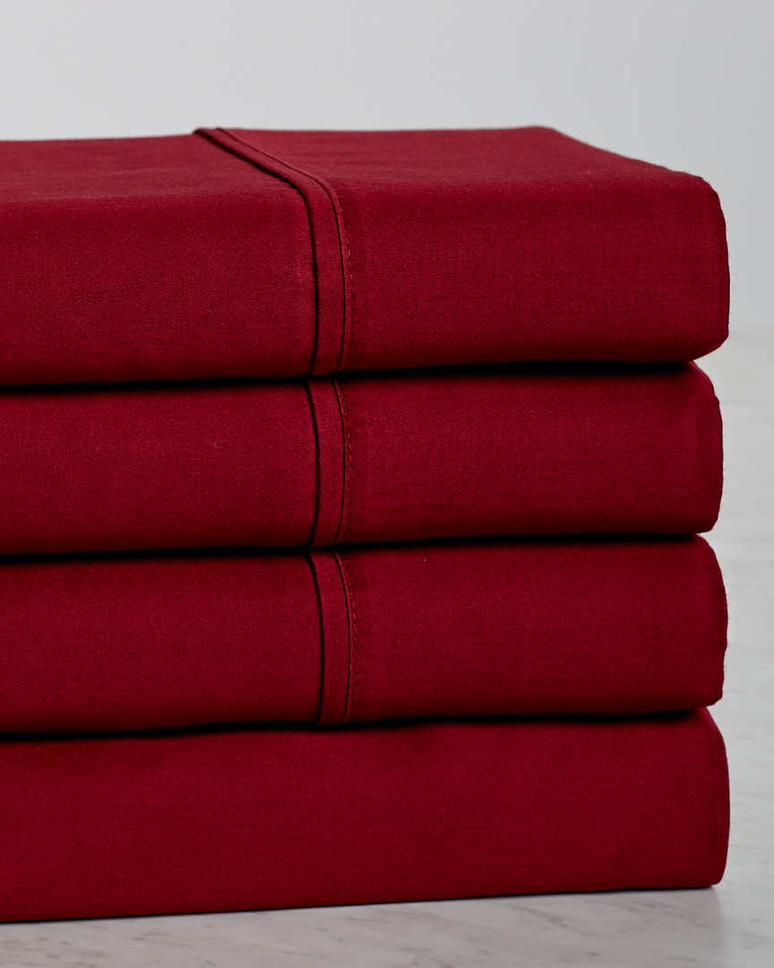 300 Thread Count Egyptian Cotton Solid Deep Pocket Sheet Set