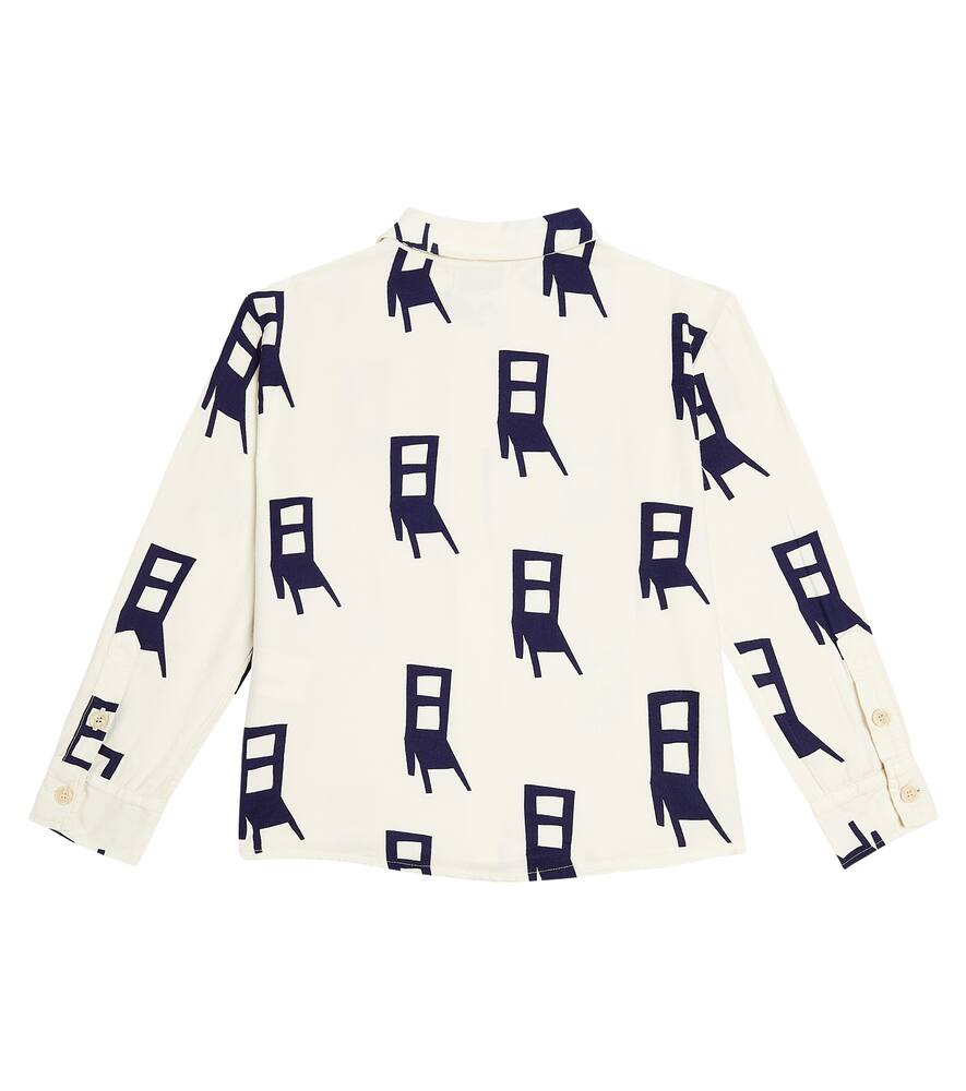 Bobo Choses Have A Seat cotton-blend shirt
