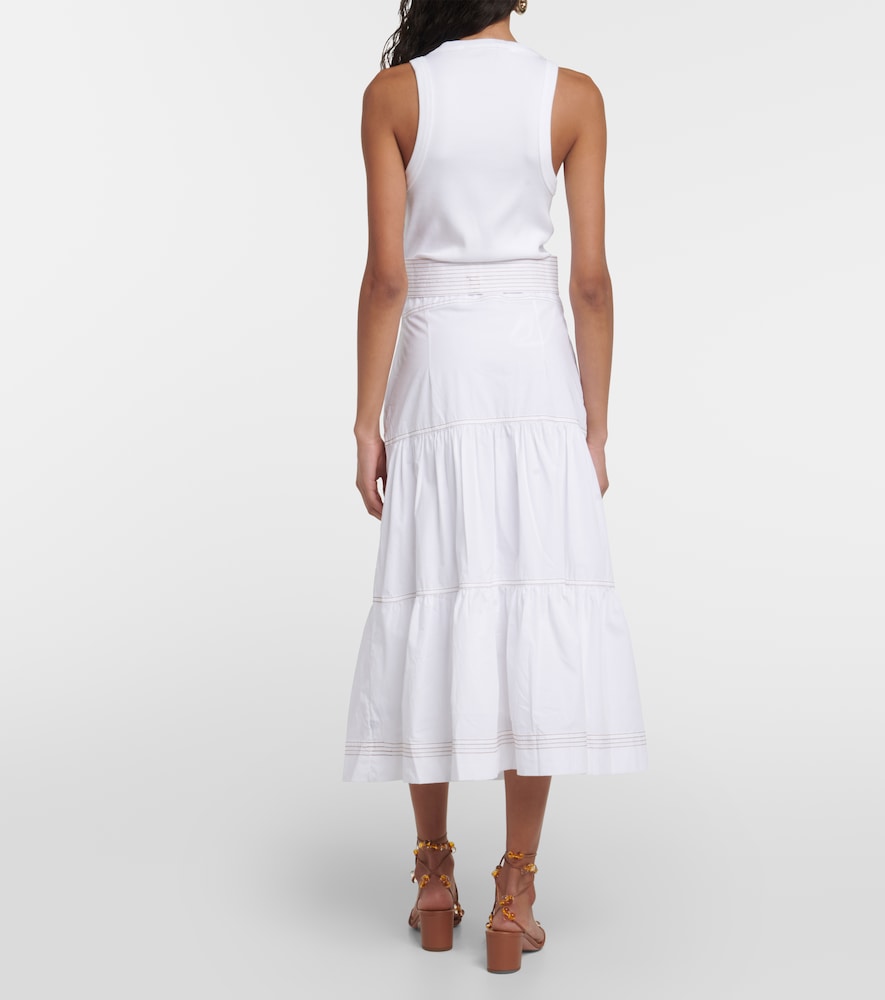 Austyn cotton-blend maxi dress