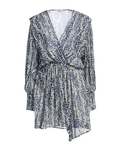 Woman Mini dress Blue Size 6 Viscose