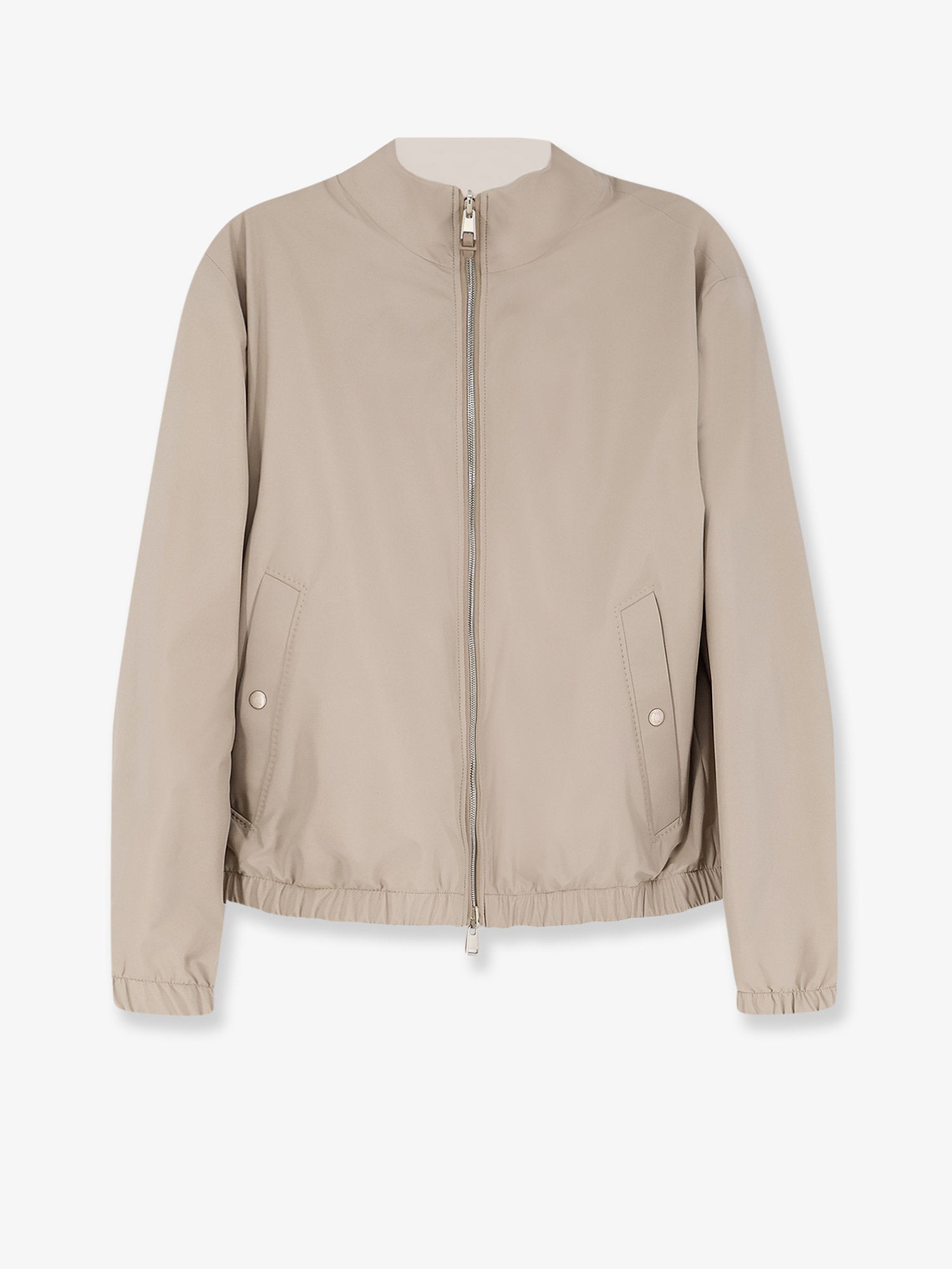 Reversible Modal Blend Jacket — Beige