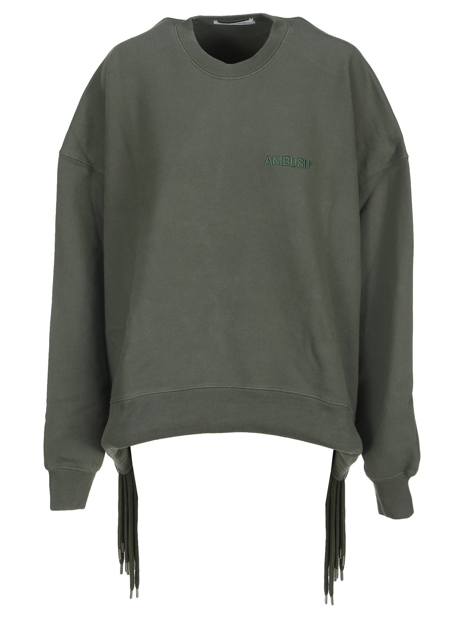 Oversized Sweatshirt With Multi Drawstring
